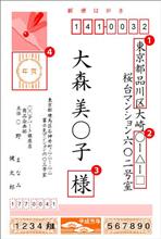 親が年賀状を!