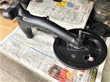 MINI1000 右ラジアスアーム細部錆取り・塗装〈47〉