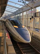 500系新幹線に乗る為に✌️