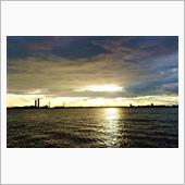 「今日の夕陽」
