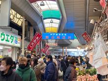 東山商店街で買い出し