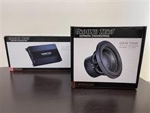 新春大特価　ウーファー＆アンプ　３０％OFF