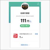 面倒くさがりの初詣。