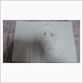 知世の下書き完成