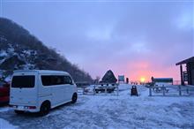 雪道ドライブに行ってきた