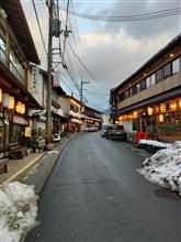 冬の洞川温泉