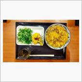 肉がさねあんかけうどん