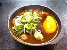 「かごや」さん(⌒‐⌒) 、 写真は「どて煮」です。