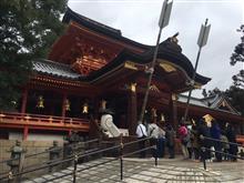 遅い初詣　岩清水八幡宮