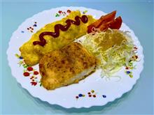 今晩のおうちご飯 ~白身魚のムニエルとタコスミート入りオムレツ~ 娘と久々のランチも 今晩のおうちご飯 ~白身魚のムニエルとタコスミート入りオムレツ~ 娘と久々のランチも