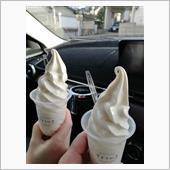 寒い日にはソフトクリーム🍦
