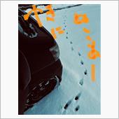 まとまった雪にビビりまくり｡ ...
