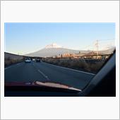 富岳を眺めて一路東進