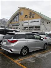孫と、立山山麓でスキー(2023年 1回目)