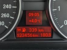 記念　123,456km