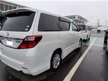 アルファードとルーミーの里帰り