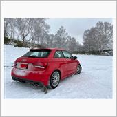 Audi S1のリヤ牽引フッ ...