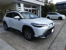 トヨタ カローラクロスにソニックプラスの取付です。