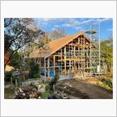 工房建築〜屋根下地工事