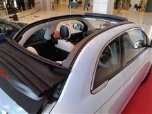 おっ！EVのFIAT チンクエチェント500だ