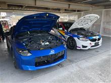 朝からずーっとテスト走行