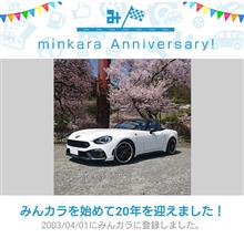 祝・みんカラ歴20年！