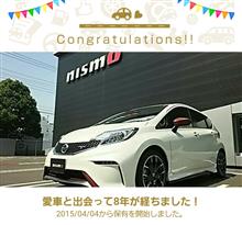 愛車と出会って8年！