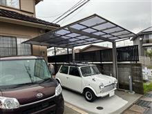 屋根があるのは嬉しいです😊