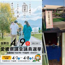 愛媛県議会議員選挙。