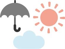 今週末の関東の天気！