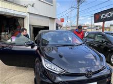 ムッチのＧＲヤリス御納車です！