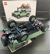 レゴのランドローバー・クラシックディフェンダー90(組立続き10)♪ レゴのランドローバー・クラシックディフェンダー90(組立続き10)♪