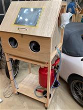 ゴールデンウィークの工作(サンドブラストキャビネット自作その2)