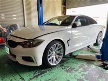 BMW 440iに車高調取付け! BMW 440iに車高調取付け!