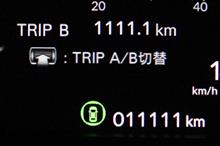 ゾロ目ゲット！11111km！