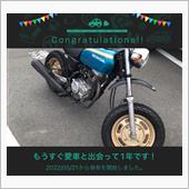 愛車と出会って1年！