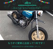 愛車と出会って1年！