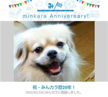 祝・みんカラ歴20年！