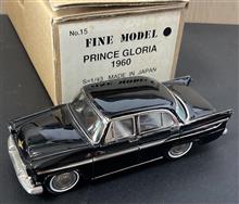 レアな1/43アンチモニー製のプリンスグロリア(1960)です♪ レアな1/43アンチモニー製のプリンスグロリア(1960)です♪