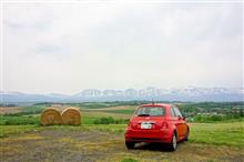 FIAT500で北海道ツーリング✌②（美瑛さんぽ超早朝編）