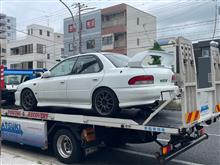 GC8  ミッショントラブル　車輌受け渡し