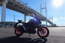 MT-25のヘルメットロックを取り付けてみた♪