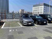 近距離ドライブ（広島駅、同屋上駐車場）