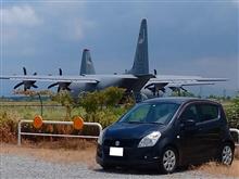 米軍機C-130J飛来 米軍機C-130J飛来