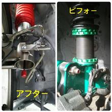 シルビアの車高調の新旧比較