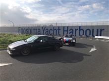 MR2と江ノ島で