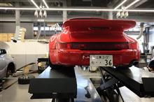 ９６４シュトロ、パンク修理＆ミッションオイル交換
