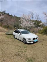 BMW320iツーリングに乗っています。