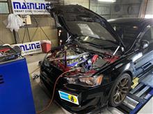 エボⅩ 現車セッティングですがガガガ〜! エボⅩ 現車セッティングですがガガガ〜!