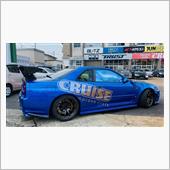 ＢＮＲ３４ ステッカー施工し ...